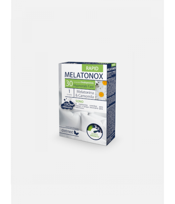 Melatonox Rapid - 30 Comprimidos - Dietmed